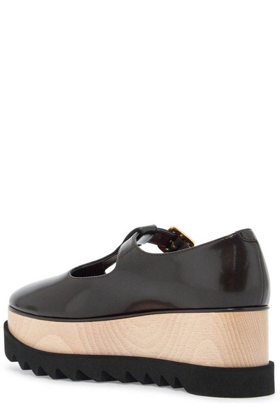 Stella McCartney Sneak-Elyse T-Bar Platform Mary Jane Shoes