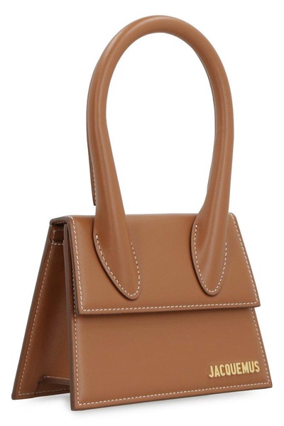 Jacquemus Tote Bag 'Le Chiquito Moyen' In Calfskin Leather