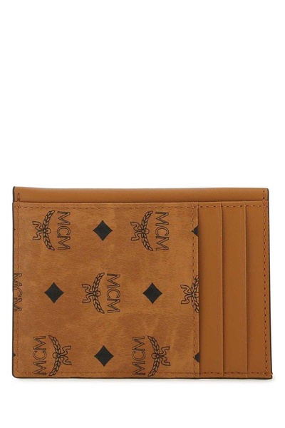 MCM Monogram Printed Card Case