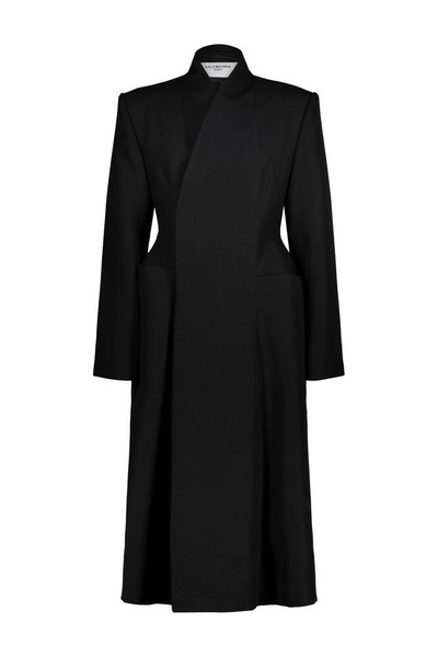 Balenciaga Minimal Hourglass Coat Clothing