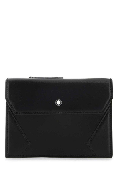 Montblanc Logo Detailed Zipped Cardholder