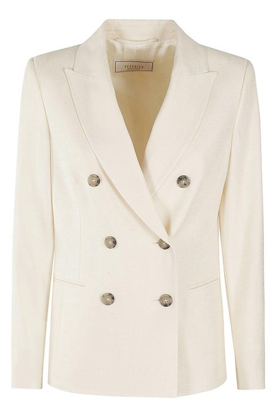 Peserico Double-Breasted Tailored Blazer