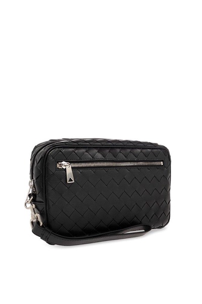 Bottega Veneta Intrecciato Zipped Handbag