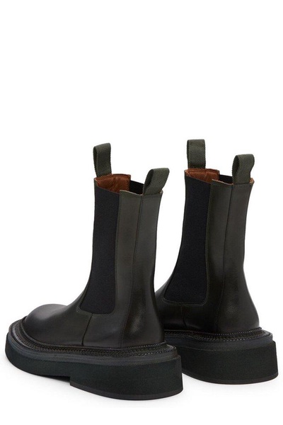 Marsèll Round-Toe Slip-On Boots