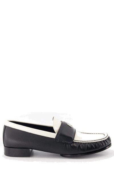 Givenchy 4G Motif Round-Toe Loafers