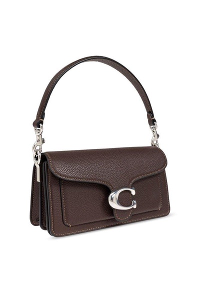 Coach Tabby 20 Logo Plaque Shoulder Bag