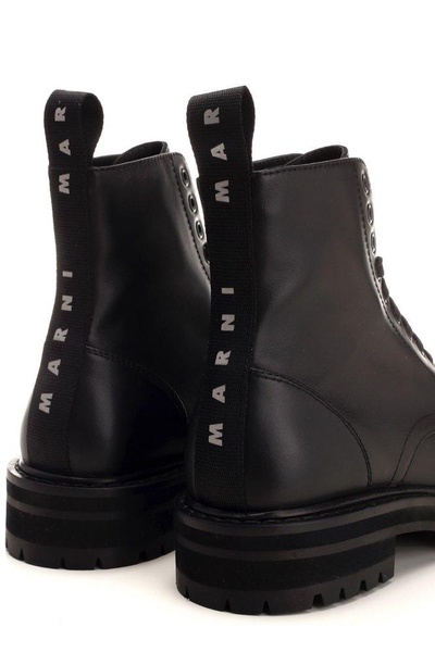 Marni Dada Combat Lace-Up Boots