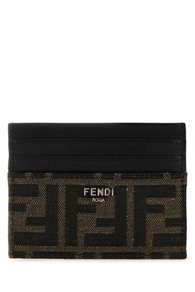 Fendi FF Jacquard Card Holder