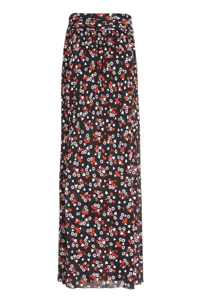 Moschino Allover Floral Printed Long Skirt