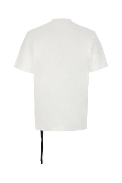 Ann Demeulemeester Motif Printed Crewneck T-Shirt