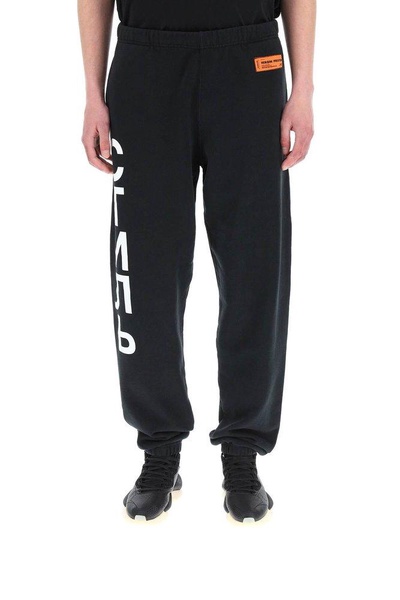 Heron Preston Logo Patch Elasticated-Waist Track Pants