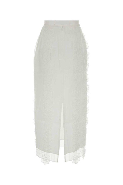 Cecilie Bahnsen Rear Slit Tulle Olympia Skirt