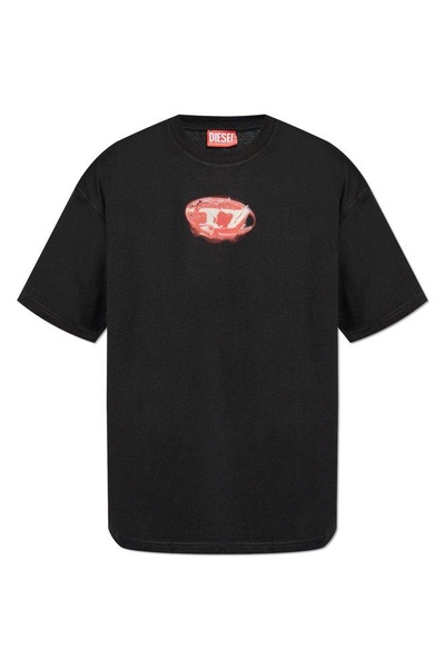 Diesel T-Boxt-K3 Logo Glowing-Effect T-Shirt