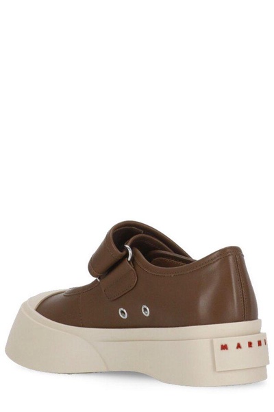 Marni Mary Jane Round-Toe Sneakers