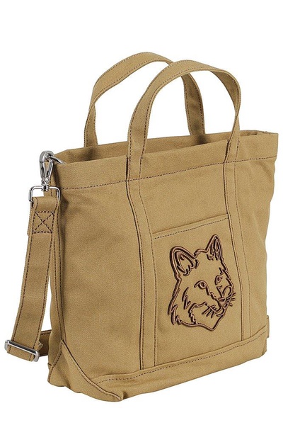 Maison Kitsuné Fox Head Small Tote Bag