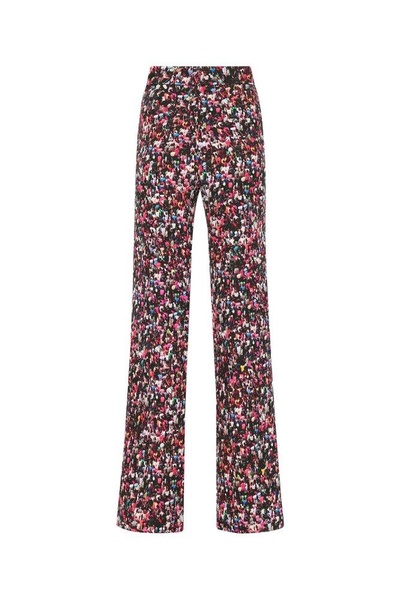 Dries Van Noten Allover Printed Wide Leg Trousers