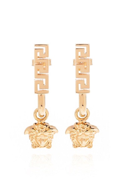 Versace Greek Jellyfish Pendant Earrings Accessories