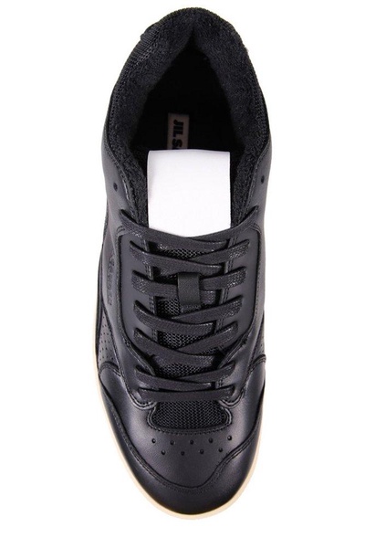 Jil Sander Logo Detailed Lace-Up Sneakers