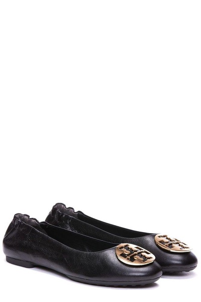 Tory Burch Claire Logo Plaque Ballerinas