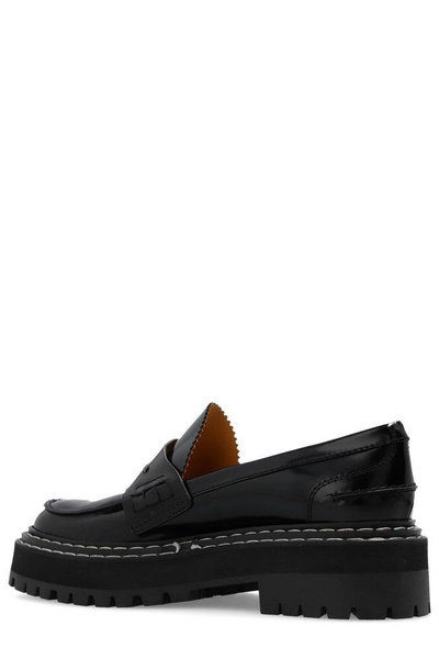 Proenza Schouler Logo Detailed Loafers