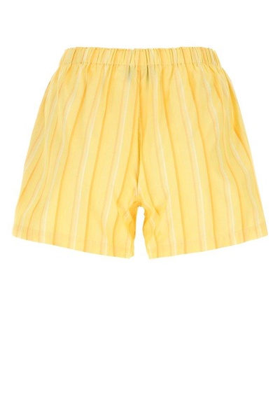 Etro Logo Embroidered Elastic Waist Shorts