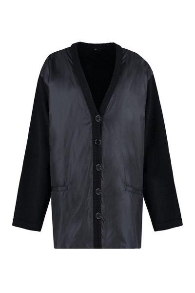 Aspesi Panelled Buttoned Jacket