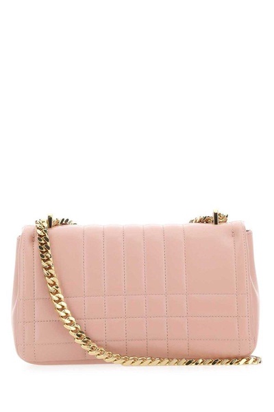 Burberry Woman Pink Nappa Leather Small Lola Shoulder Bag