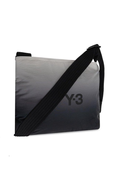 Y-3 Logo Printed Gradient Shoulder Bag