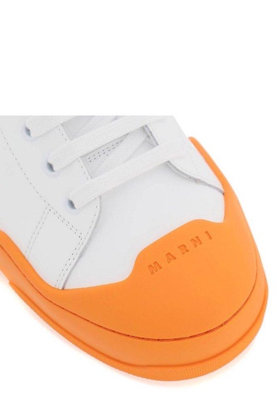 Marni Logo Debossed Low-Top Sneakers