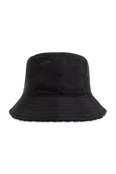 Moschino Logo Printed Bucket Hat