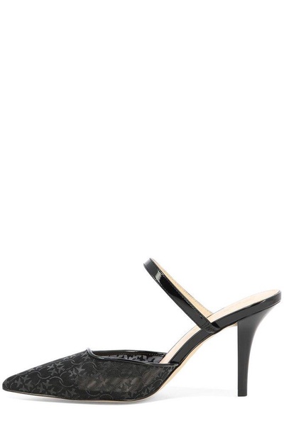 Pinko Lucy Heeled Lace Mules