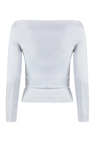 Philosophy Di Lorenzo Serafini Pinstriped Blouse