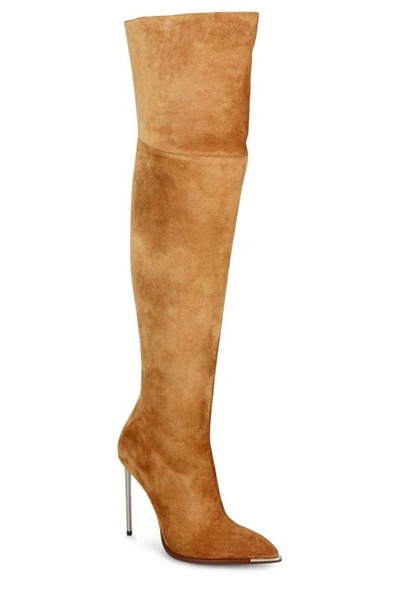 Bally Hedy Thigh-High Pointed-Toe Boots