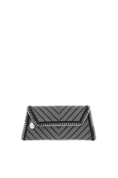 Stella McCartney Embellished Chain-Linked Clutch Bag