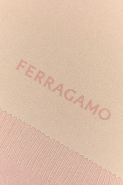 Salvatore Ferragamo Woman Pink Cashmere Scarf