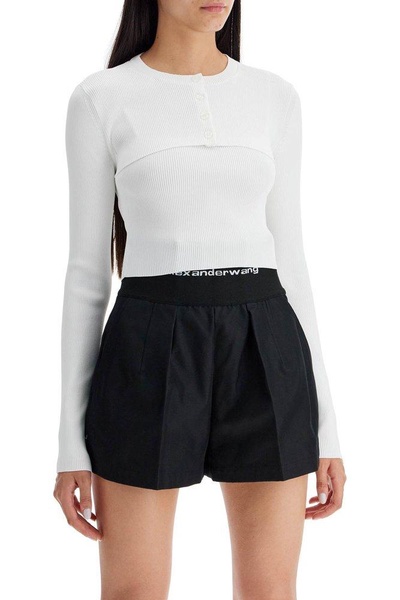 Alexander Wang Two Piece Cropped Set