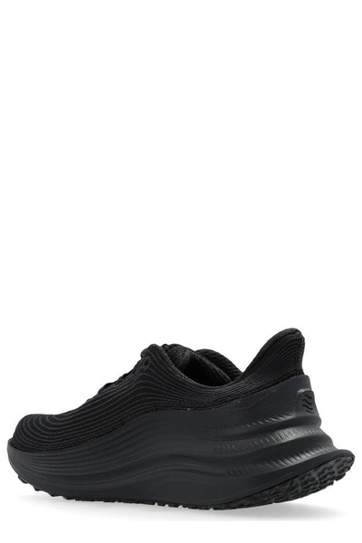 Black Comme des Garçons X Hoka TC 1.0 Lace-Up Sneakers