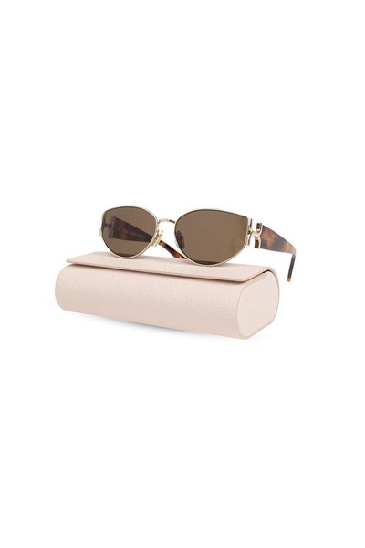 Chloé Eyewear Irregular Frame Sunglasses