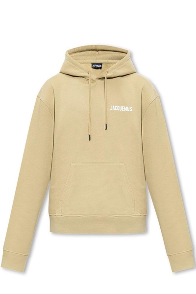 Jacquemus Logo Printed Drawstring Hoodie