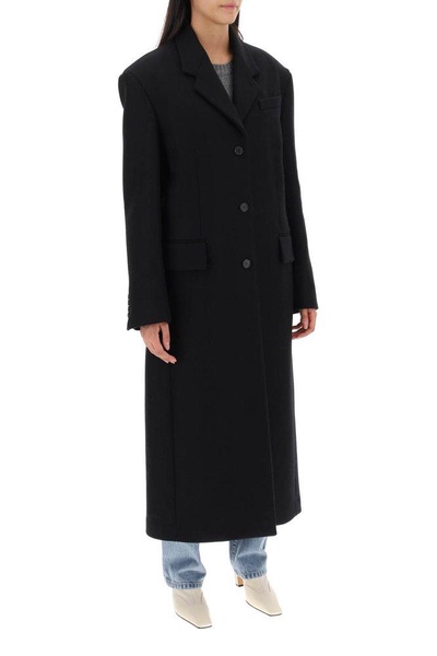 Khaite The Bontin Button-Up Trench Coat