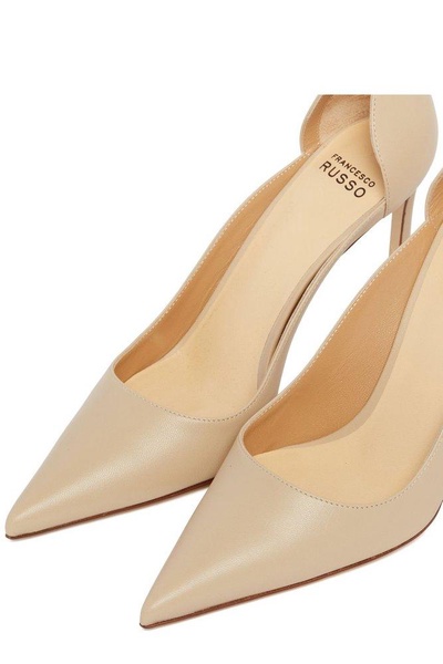 Francesco Russo Heeled Pointed Toe Pumps