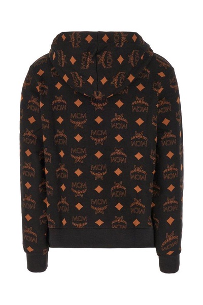 MCM Monogram Drawstring Hoodie