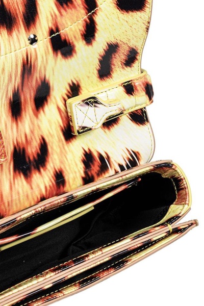 Diesel 1DR Leopard Printed Shoulder Bag