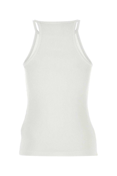 Givenchy Woman White Stretch Viscose Blend Tank Top