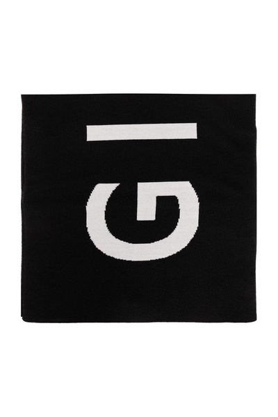 Givenchy Logo Intarsia-Knit Scarf