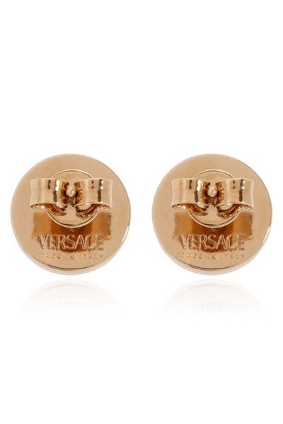 Versace Icon Stud Post-Back Fastened Earrings