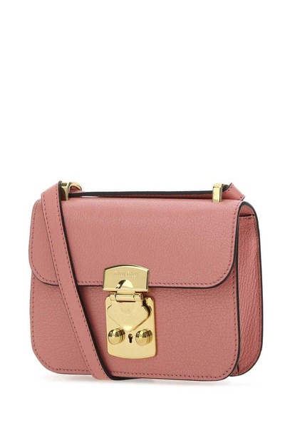 Miu Miu Logo Detailed Crossbody Bag