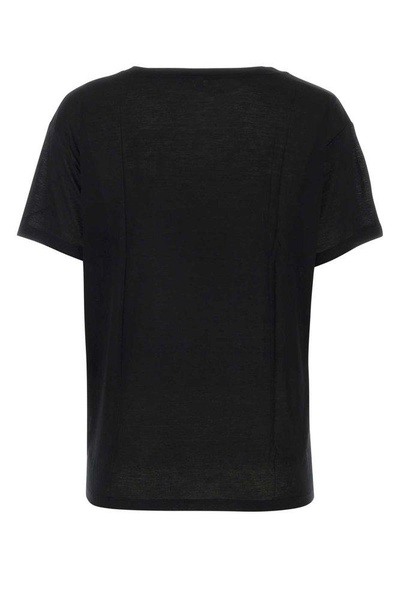 Baserange Scoop-Neck Short-Sleeved T-Shirt