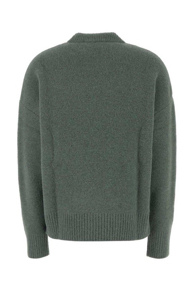 AMI Paris Ami de Coeur Logo Intarsia-Knit Jumper