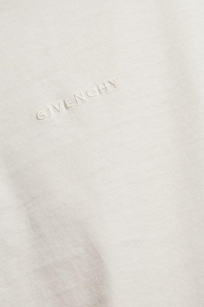 Givenchy Logo Embroidered Crewneck T-Shirt